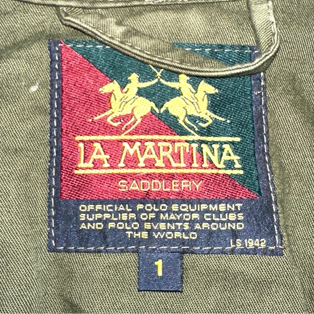 Women’s Green La Martina Saddlery Polo Argentino Jacket - Picture 7 of 11